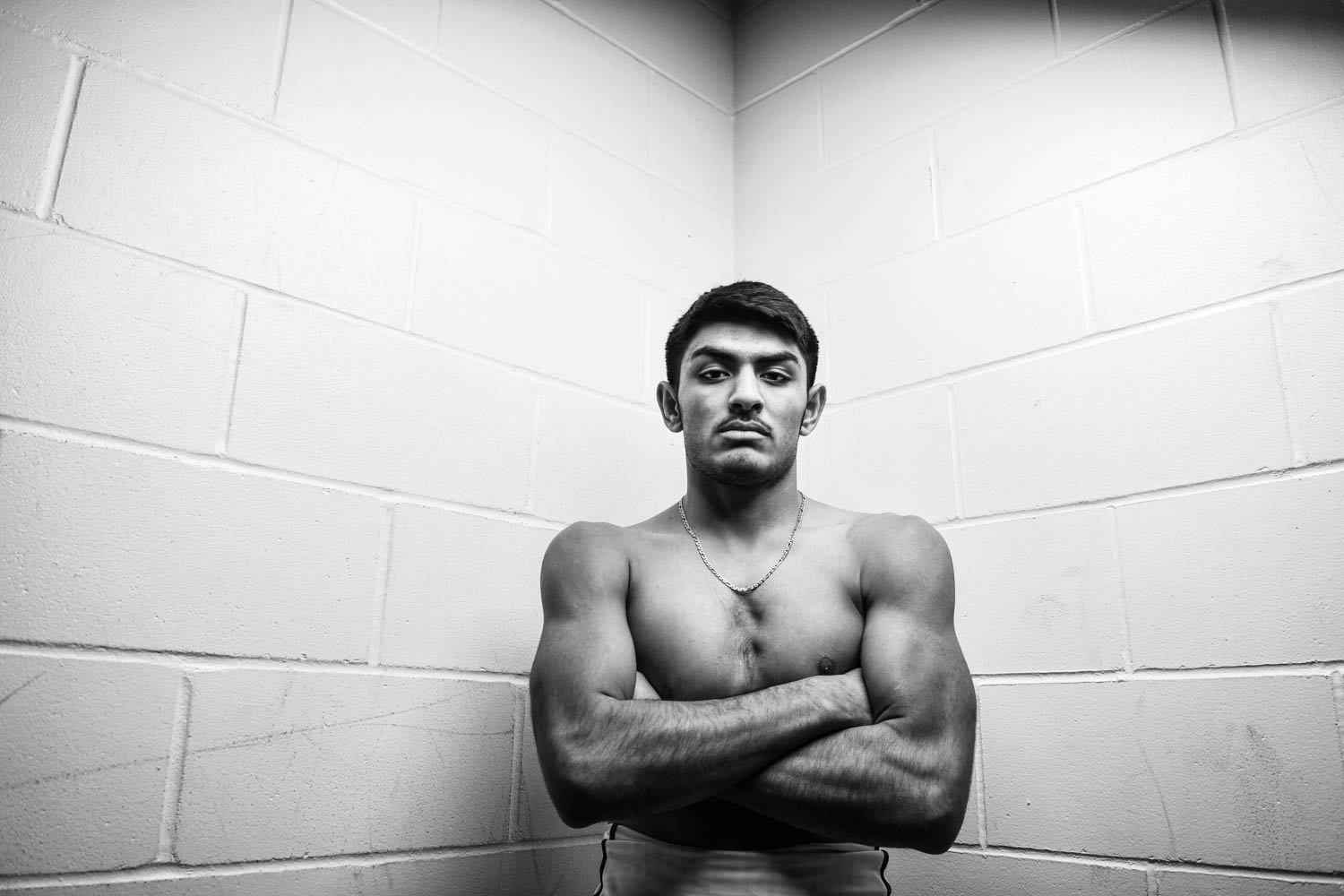 Rock Island wrestler Victor Guzman is this week's Dispatch-Argus-QCOnline Metro Pacesetter. The junior is 27-1 this season and  hopes to add his name to Rocky's list of wrestlers who have placed atthe state tournament.  (Todd Mizener - Dispatch/Argus) 